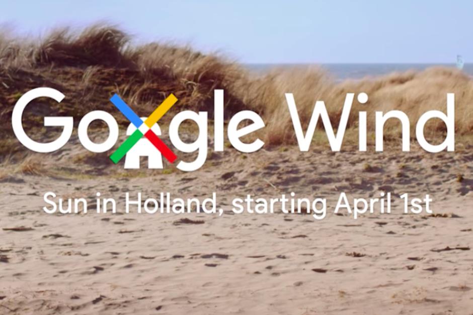 Google fools with the weather in the Netherlands